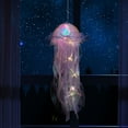 thumbnail image 6 of Harlier 2 PCS Jellyfish Lantern Lamp Decoration, Colorful Jellyfish Hanging Light Under The Sea Ceiling Decor Wedding Ocean Mermaid Party Decorations Supplies Birthday Gifts, 11.8Inch, 6 of 7