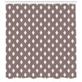 thumbnail image 3 of Ambesonne Geometric Shower Curtain, Nomadic Exotism, 69"Wx84"L, Mauve Taupe Off White, 3 of 3