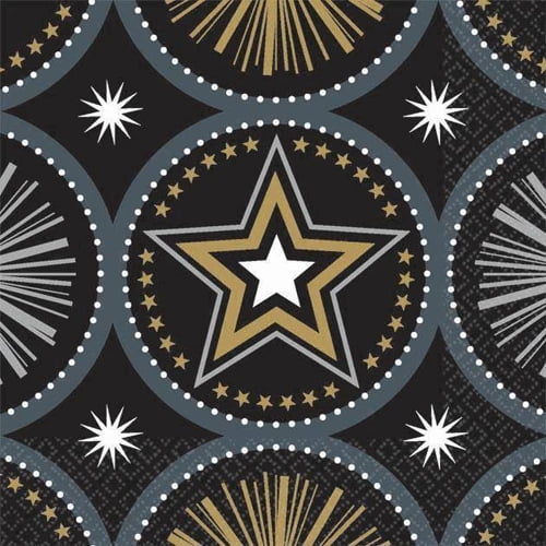 Details about   Meri Meri Toot Sweet Gold Star Small Napkins 