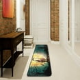 thumbnail image 6 of GZHJMY Halloween Castle Runner Rug 72"x24",Non-Slip Anti Fatigue Comfort Floor Mats Kitchen Long Rugs for Bedroom Living Room Bathroom Hallways Entrywa, 6 of 7