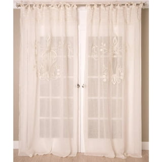 Linen Frayed edge Curtain - India's Heritage