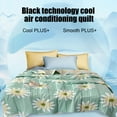 thumbnail image 5 of Aursykel Breathable Summer Quilt for Cool Nights Quilted Bedspread Lightweight Relaxeder for Student Dorm Bedroom Smooth and Soft with Long Lasting Sewing No Deformation or Clumping, 5 of 8