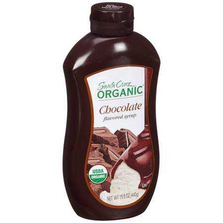 Santa Cruz Organic Chocolate Flavored Syrup, 15.5 (Best Organic Chocolate Syrup)