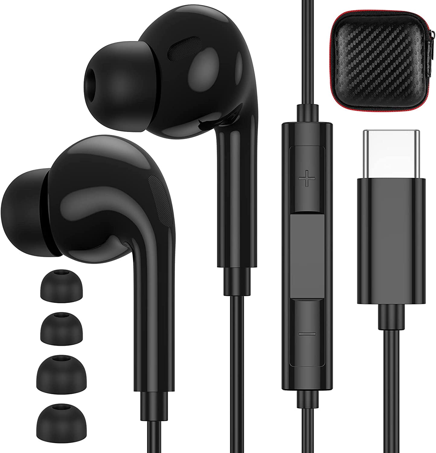 USB C Headphones for Samsung S20 FE 