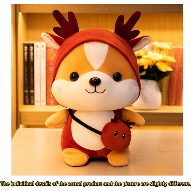 Peluche Cervo 25 Cm Di 99 Notti Nella Foresta – Morbido Alce/ Renna Kawaii, Regalo Per Bambini E Collezionisti