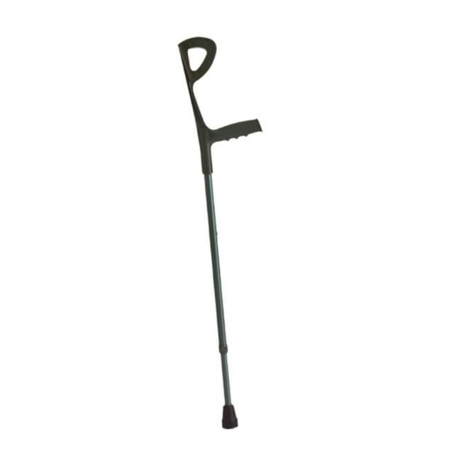 Caña del antebrazo,Muletas del antebrazo para muletas adultas ajustables,Muletas ergonómicas brazo muleta de metal muleta,Ayuda de movilidad para caminar de aleación de aluminio,Muletas de