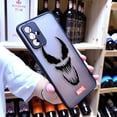 thumbnail image 4 of Matte Case for OPPO A97 A96 A95 A94 A93 A92 A92S A78 A74 A73 A72 A57 A55 A54 A53 A17 A16 4G 5G Case Marvel Spiderman Venom LOGO, 4 of 5