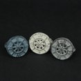 thumbnail image 2 of Zeckos Cast Iron Compass Rose Napkin Rings Dining Decor Set of 6, 2 of 7