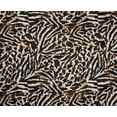 thumbnail image 4 of oneOone Polyester Spandex Brown Fabric Animal Skin Craft Projects Decor Fabric Printed By The Yard 56 Inch Wide-YJK, 4 of 4
