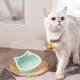 thumbnail image 4 of XL Cuencos de cerámica para gatos, plato ancho de comida para gatos, cuenco alimentador con forma de gato, cuenco para gatitos, cachorros, 4 of 5