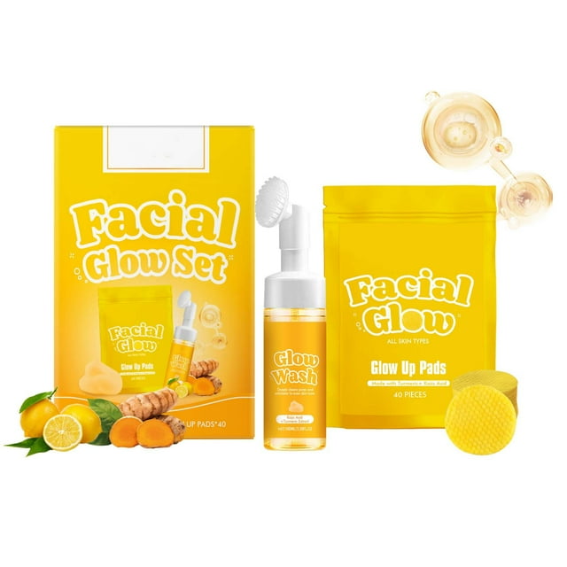 El set de limpieza rejuvenecedor de cúrcuma limpia eficazmente y restaura la salud con el uso continuo (100 ml)