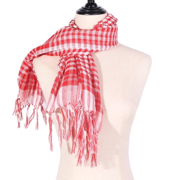 Giaone Ethnic Shawl Arab Shemagh Jacquard Scarf Arabian Prayer Scarf Desert Headscarf