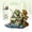 MZ327, variant on Mini Forest Log Cabin Building Blocks Kit, Exquisite Wooden House Miniature Architecture Model, DIY Assembly Toy for Kids, Stylish Desktop Home Decor Ornament