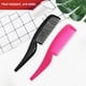 thumbnail image 4 of Guardurnaity Peine para peinar el cabello, accesorio de teñido de aseo profesional, herramientas de barbería, recortador de peluquero de belleza Cuidado del cabello rosa, 4 of 6