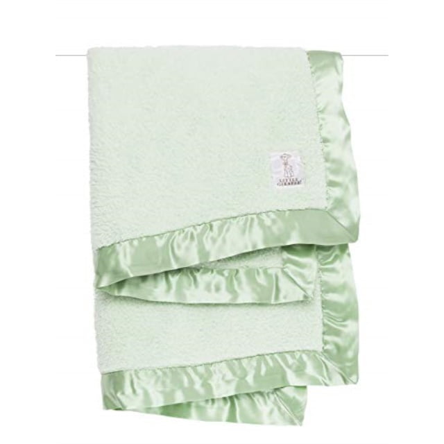 Little Giraffe Chenille Stroller Baby Blanket, Celadon, 29" x 35