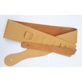 thumbnail image 4 of 1pc Estilo Vintage Correas de Guitarra de Cuero Suave Cinturón de Guitarra Popular 6.5cm Ancho - Luz marrón marrón claro Sunnimix cinturón con correa para bajos eléctricos, 4 of 4