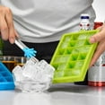 thumbnail image 4 of Ice Cube Tray, Silicone 24 Grids Square Ice Cube Cake Jelly Maker Tray Mold Home Bar DIY Gadget, 4 of 8