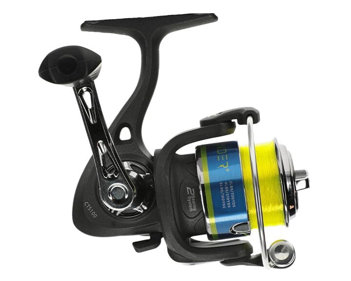 Lew’s Mr. Crappie Spinning Fishing Reel, Size 75, 5.0:1 Gear Ratio, 1+1 Bearings