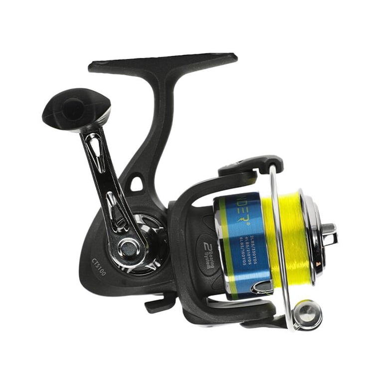 best size reel for crappie fishing Thunder Jigging Mr. Crappie strength 6lb monofilament line. Lews Mr. Crappie Spinning Fishing