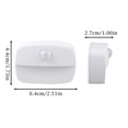 thumbnail image 3 of Motion Sensor Night Light Battery Powered Warm Orange Light For Bedroom Bathroom Closet Staircase Hallway 1 Pack, 3 of 6