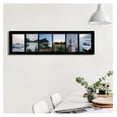 thumbnail image 7 of Drevy Decorative Handcrafted Wood Wall Hanging Collage Picture Frame with 6 - 5 x 7 Inch Openings, 7 of 7