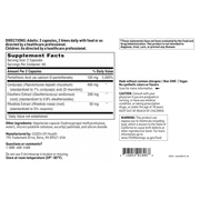 Klaire Labs Adrenamin - Adrenal Support Supplement with Cordyceps Mushroom, Rhodiola, Eleuthero & Pantothenic Acid (B5) - Gluten-Free Adrenal Health Support Supplements for Men & Women (120 Capsules)
