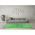 thumbnail image 3 of Ahgly Company Indoor Square Persian Emerald Green Traditional Area Rugs, 8' Square, 3 of 4