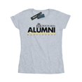 thumbnail image 1 of Harry Potter Womens Hogwarts Alumni Hufflepuff Cotton T-Shirt, 1 of 3