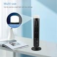 thumbnail image 3 of 15' Rechargeable Tower Fan Portable Floor Bladeless Fan Table Airs Cooler Vertical Tower Fan for Bedroom Office, 3 of 5