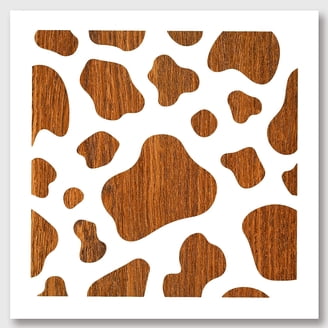 CrafTreat Polka Dot Stencils For Painting - 12x12 Inch Reusable Plastic Stencil For Walls, Furniture, Fabric