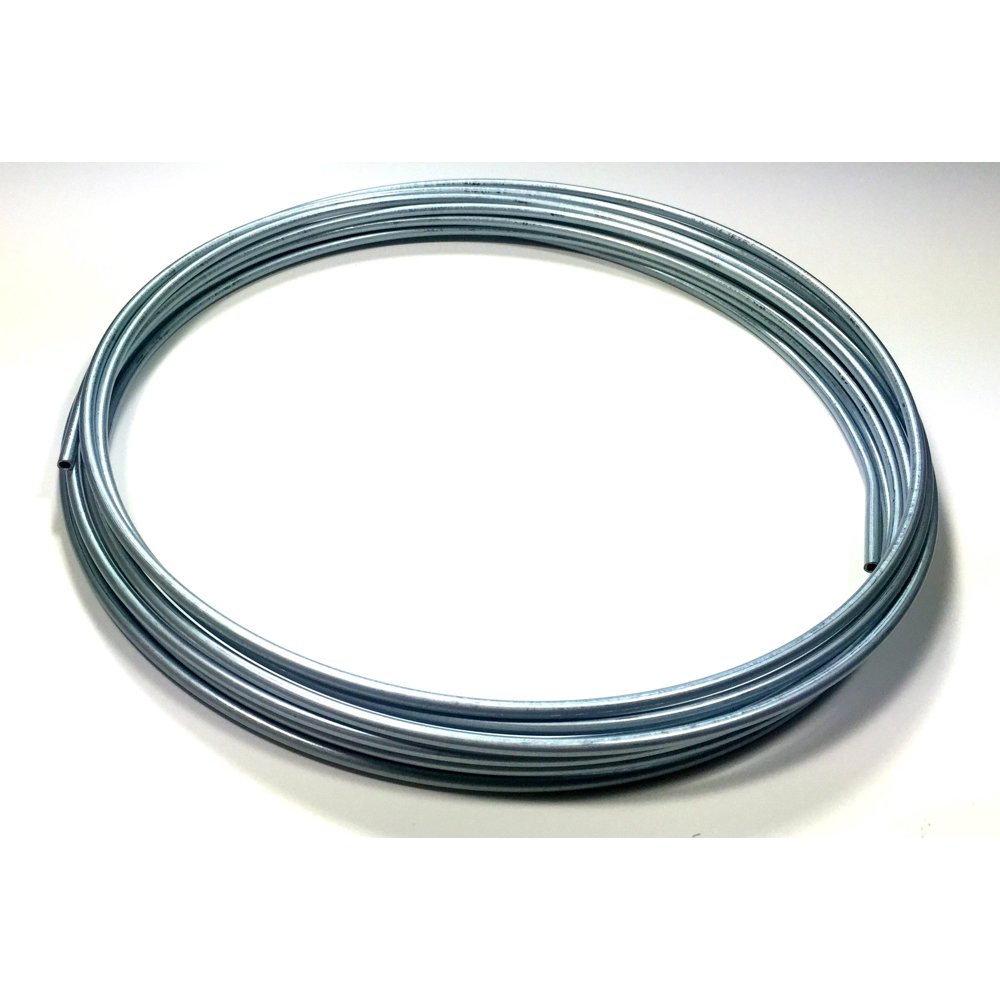Roll of 25 ft. Zinc Plated 3/16" Brake Line Tubing