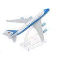 thumbnail image 1 of EASTIN 16CM USA Air Force One Airplane Model Boeing 747 Diecast Model Collectionl Gift, 1 of 6