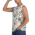 thumbnail image 3 of Kdxio Fairy Flower for Men's Muscle T-shirt,Sleeveless for Workout Running Athletic Gym Lounge Casual, 3 of 7