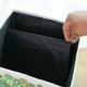 thumbnail image 4 of Bewildely Caja de almacenamiento plegable con pintura de diamantes, cubo plegable, cesta organizadora plegable DIY SNH003 Artesanía No.02 Bewildely HA7896-02B, 4 of 6