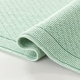 thumbnail image 5 of Host & Home Cotton Bath Rug (Runner 20x60), Non-Slip Backing, Modern Weave, Green, 5 of 7