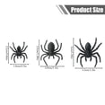 thumbnail image 3 of Clearance Under $1.19! 6 Pack Halloween Spider Props, 3 Styles Realistic Plastic Spiders, for Party Decor and Pranks, 3 of 6