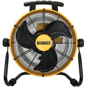 DEWALT Industrial Floor Fan, 3-Speed Heavy Duty Air Circulator, 18 Inch Drum Fan, with Adjustable Tilt