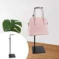 thumbnail image 3 of relayinert Stainless Steel Handbag Display Rack Adjustable Single Black, 3 of 9