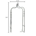 thumbnail image 2 of Gothic Arch Garden Trellis – Weather-Resistant Steel, Elegant Gothic Design with Easy Assembly, 2 of 6
