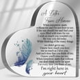 thumbnail image 7 of Christian Sympathy Memorial Gifts for Loss of Loved One - Bereavement Condolences Grief Gifts, Funeral Memorial Decor Sign, 7 of 7