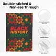 thumbnail image 5 of Black History Month Garden Flag Decoration Yard Farmhouse Double Sided Holiday Party Outdoor Camping Decor Flags 12x18in, 5 of 7