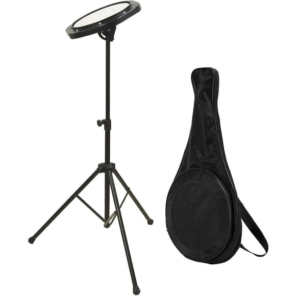 Bloc de práctica OnStage DFP5500 con soporte y bolsa para bateristas