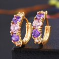 thumbnail image 3 of 10X Aretes de Circon de Mujer Aretes de de Pendiente Femenino -, 3 of 4
