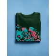 thumbnail image 3 of You Are My Universe Paint Sweatshirt Men -Image by Shutterstock, Male Medium, 3 of 4