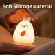 thumbnail image 4 of 1piece Cute Piggy Tiger Rabbit Panda Shape Usb Silicone Children Sleep Night Light Rechargeable Bedroom Bedside Atmosphere Light Gift For Student Boys And Girls, 4 of 4