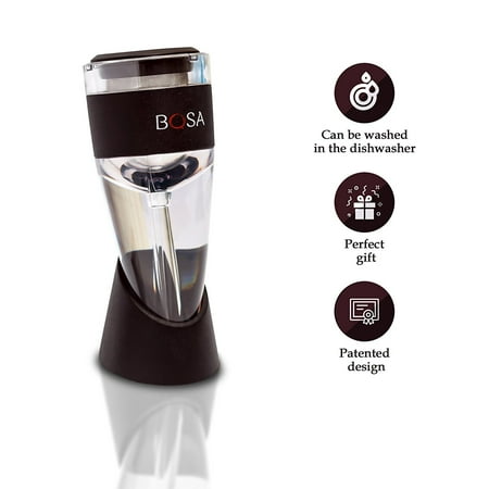Wine Aerator , Best Aerator for White or Red Wine, Host Wine Aerator for Perfect Taste, Wine Aerator gift set, Unique Essential Domestic Wine Pourer,.., By (Best Glass For Bourbon Tasting)