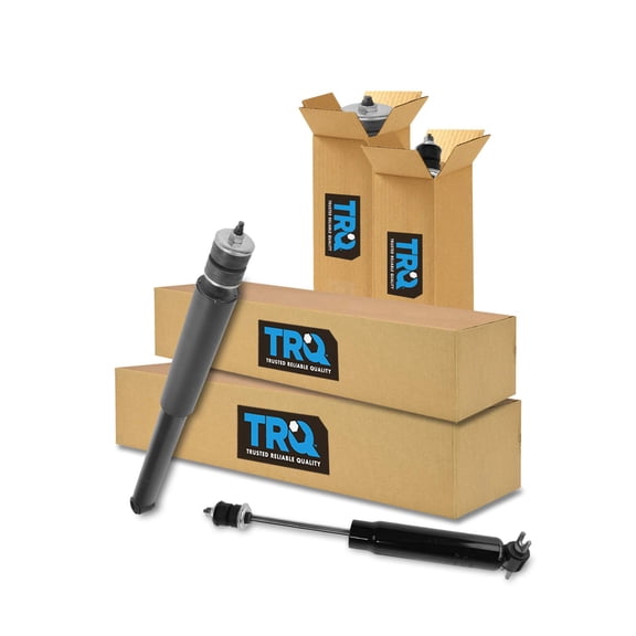 TRQ Front Rear Shock Absorber Driver Passenger Kit Set of 4 for Crown Victoria SBA60425 Fits select: 1992-2002 MERCURY GRAND MARQUIS, 1992-2002 FORD CROWN VICTORIA