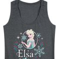 thumbnail image 3 of Frozen - Winter - Elsa & Snowflakes - Women's Racerback Tank Top, 3 of 5