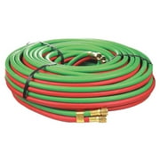 Radnor 3/16'' X 100' Grade T Twin Welding Hose With BB Fittings