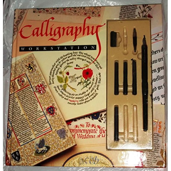 Pre-Owned Calligraphy Workstation by Manda Hanson (Paperback), JUVENILE NONFICTION / Art / Techniques English